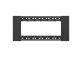 KA4806KG Placa embellecedora Living Now de color Dark - 6 mdulos