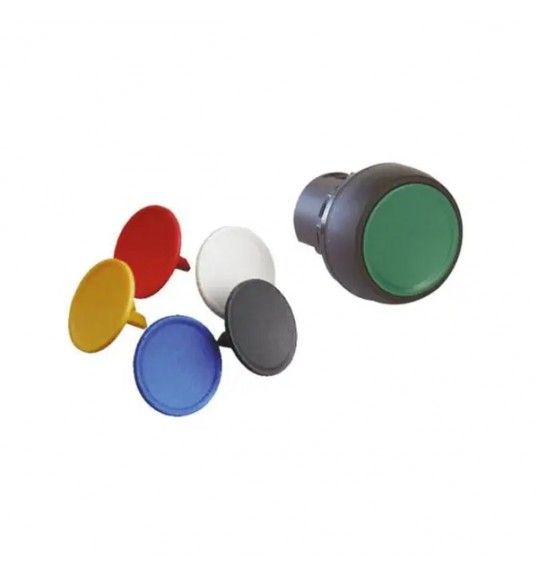 800F-AF6 Blue Button Cap/Lens for 22 mm Operator