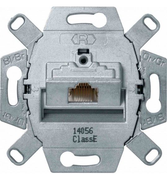 455401 Berker RJ45 socket outlet, cat.6/class E, shielded