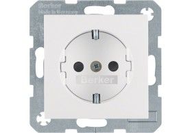 47238989 Berker Tomada SCHUKO 16A S.1 B.3 B.7 Branco Polar