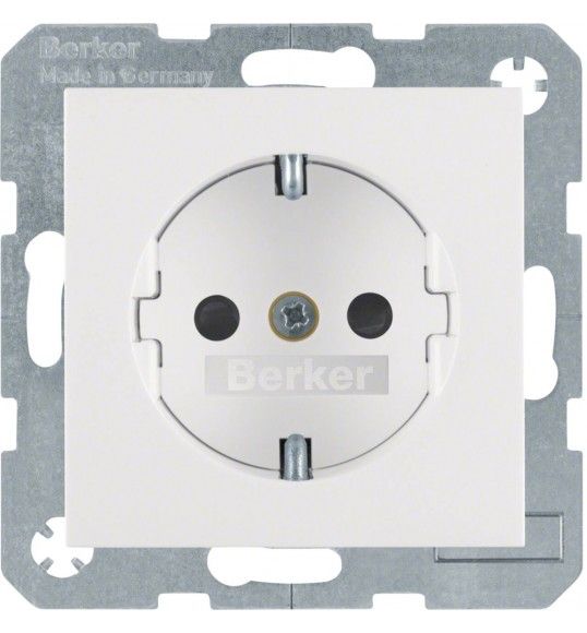 47238989 Berker Tomada SCHUKO 16A S.1 B.3 B.7 Branco Polar