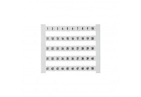 0473460001 Weidmuller terminal marker DEKAFIX 5 FW 1-50