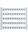 0522761038 Weidmuller terminal marker DEKAFIX 5-GW R 0522761038 Weidmuller terminal marker DEKAFIX 5-GW R