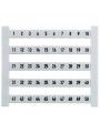 0468660001 Weidmuller terminal marker DEKAFIX 6 FW 1-50 0468660001 Weidmuller terminal marker DEKAFIX 6 FW 1-50