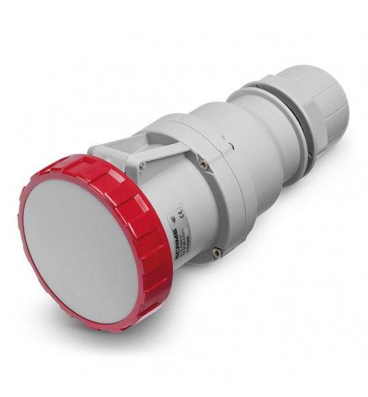 318.12546 Scame Prise Mobile 125A 3P+T 6H Ip66/Ip67/Ip69