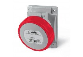 418.1666 Scame Prise A Encastrer. 3P+T Ip66/Ip67 16A 6H