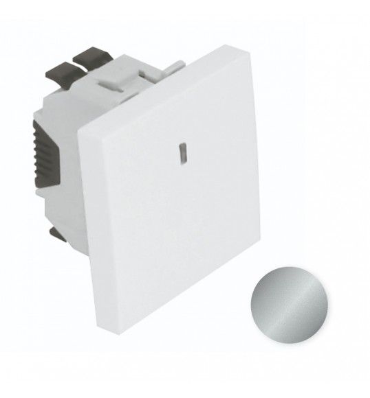 45012 SAL INTERRUPTOR LUMINOSO - 2 M�DULOS ALUMINA