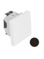45011 SPM INTERRUPTOR UNIPOLAR 2 M�DULOS PRETO MATE