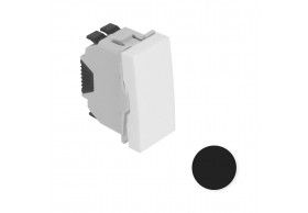 45161 SPM BOT�O BASCULANTE 1 M�DULO PRETO MATE