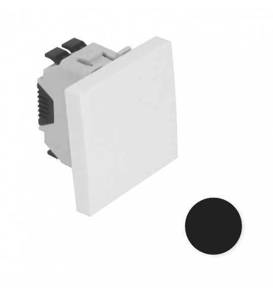 45151 SPM BOT�O BASCULANTE 2 M�DULOS PRETO MATE