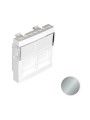 45971 SAL MÓDULO DUPLO P/CONETORES RJ45 - 2 MÓD ALUMINA 45971 SAL MÓDULO DUPLO P/CONETORES RJ45 - 2 MÓD ALUMINA