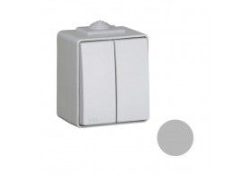 48061CCZ Efapel COMUTADOR DE LUSTRE CINZENTO