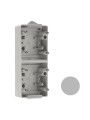 48995 ACZ BASE DUPLA VERTICAL CINZENTA 48995 ACZ BASE DUPLA VERTICAL CINZENTA
