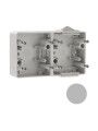 48994ACZ Efapel BASE DUPLA HORIZONTAL CINZENTA 48994ACZ Efapel BASE DUPLA HORIZONTAL CINZENTA