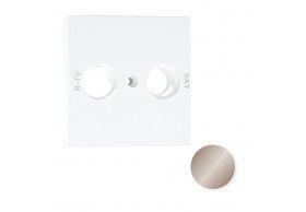50686TPL TAPA P/TOMA MULTIMARCAS R TV-SAT 2 SALID PLAT