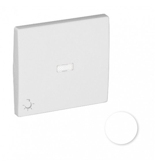 50797 TBM TECLA P/LUMINOSOS C/S�MBOLO LUZ BRANCA MATE