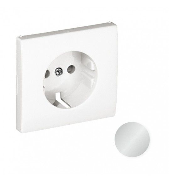 50632TPR TAPA C/PROTECCI�N P/BASE SCHUKO PLATA
