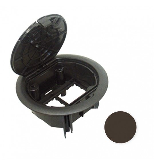 83002CAT Efapel CAIXA CH�O ANTRACITE - 4 M�DULOS