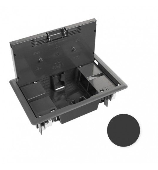 83004CAT Efapel CAIXA CH�O ANTRACITE - 8 M�DULOS