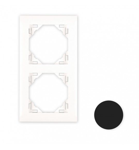 90920TRR MARCO DOBLE NEGRO MATE/NEGRO MATE
