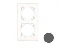 90920 TSS ESPELHO DUPLO GRIS/GRIS