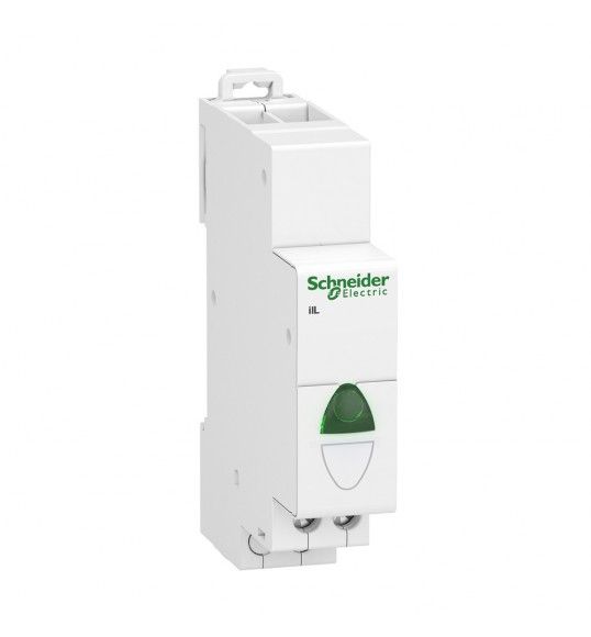 A9E18321 Schneider Piloto iIL simple verde