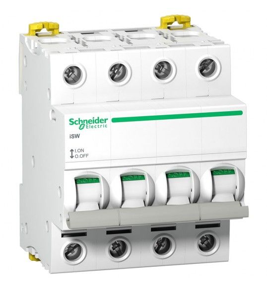 A9S65491 Schneider INTERRUPTEUR-sectionneur iSW - 4P - 100�A - 240�V