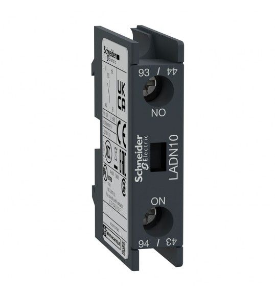 LADN10 Schneider Hilfsschalterblock, 1S, Schraubanschluss