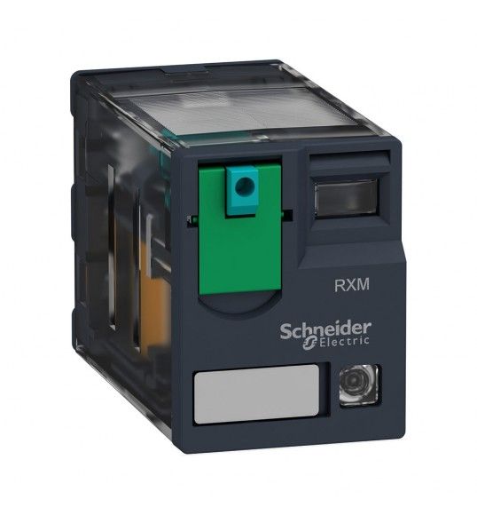 RXM2AB2BD Schneider Rele miniatura 2 NC/NO 24Vdc led 12A