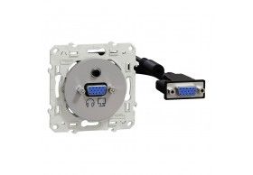 S530463 Schneider Tomada HD15 Alum�nio Odace