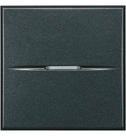 HS4001/2 axolute Interruttore 1P assiale 2mod. Antracite