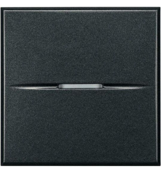HS4005/2 axolute Pulsante assiale 1P NO 2 mod. Antracite