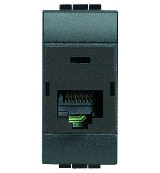 L4262/5E Tomada RJ45 A/B UTP categoria 5E Living Bticino