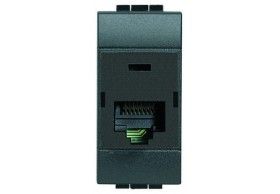 L4262/5E Tomada RJ45 A/B UTP categoria 5E Living Bticino