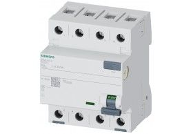 5SV3344-6 Siemens RCCB 4-pole, type A, 40A, 30mA 400V