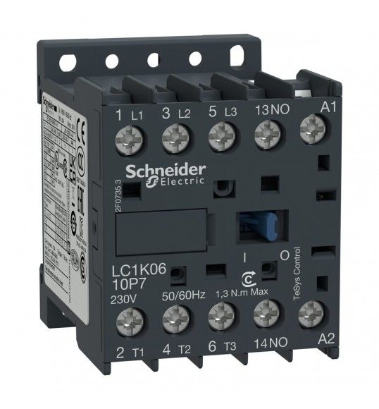 LC1K1210P7 Contactor-3NO 12A AC3 poles
