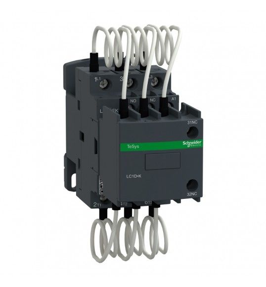 LC1DFKP7 Schneider Capacitor contactor, TeSys Deca, 12.5 kVA