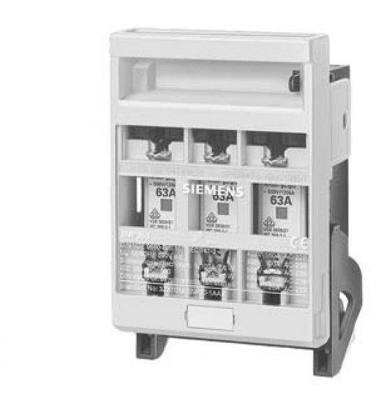 3NP4010-0CH01 Siemens SENTRON, fusible-interrupteur-sectionneur 3NP4, 3 p�les, NH000, 160 A