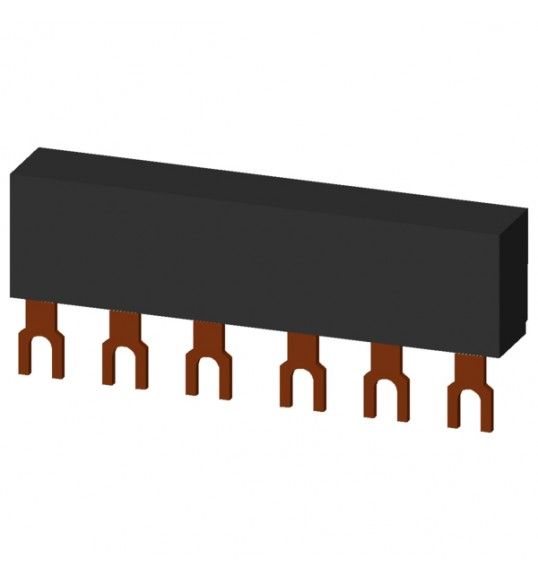 3RV1915-1B 3-PHASEN-SAMMELSCHIENE, FUER 3 LEISTUNGSSCHALTER, BGR. S0 UND S00, TEILUNGSABSTAND: 45MM