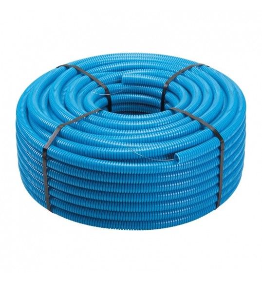 CMER22AN1020AZ Tubo Anelado 20mm c/Guia Azul