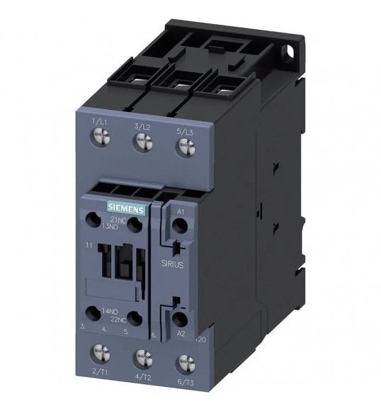3RT2035-1AB00 Power contactor 41A, 18.5kW, 24V, 1NO+1NC