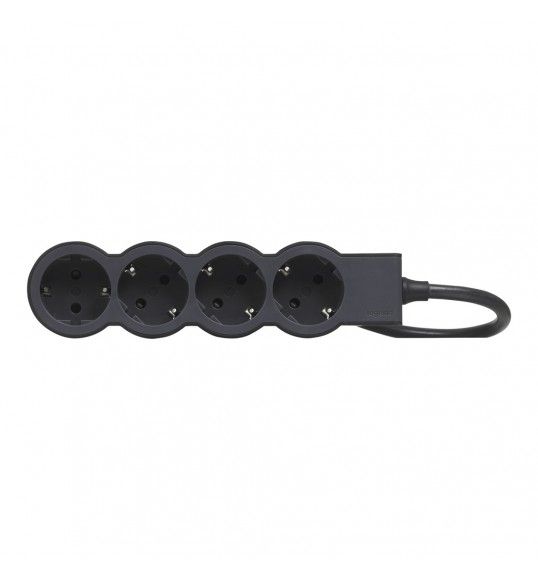 694553 Legrand Power Strip 4X2P+E (1,5M) Black