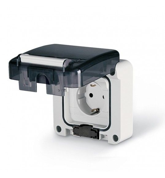 137.4407 PROTECTA flush mounting socket STANDARD (DEU) 2P+E