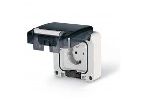 137.4407 PROTECTA flush mounting socket STANDARD (DEU) 2P+E