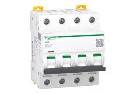 A9F74410 Schneider Acti9 iC60N Disjoncteur 4P 10A Courbe C